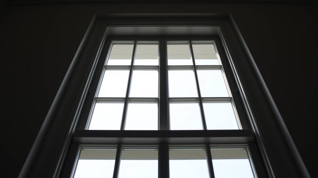 professionally installed double glazed sash window
