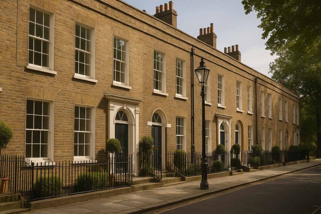 heritage homes with sash window restoration bristol
