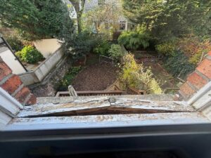 restoration to maintain the history of sash windows